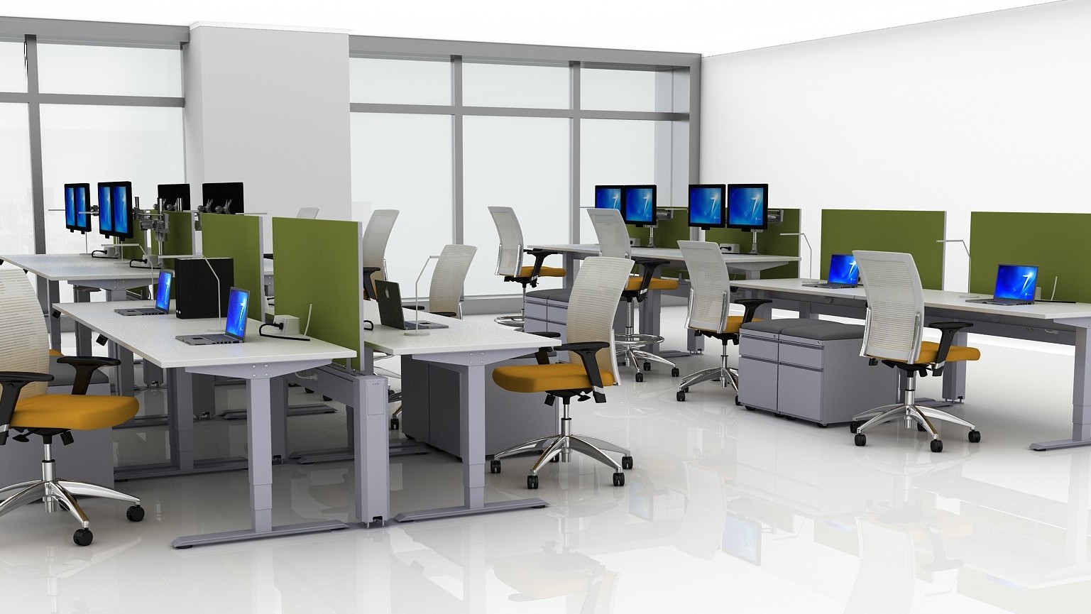 Modern Office Workstations