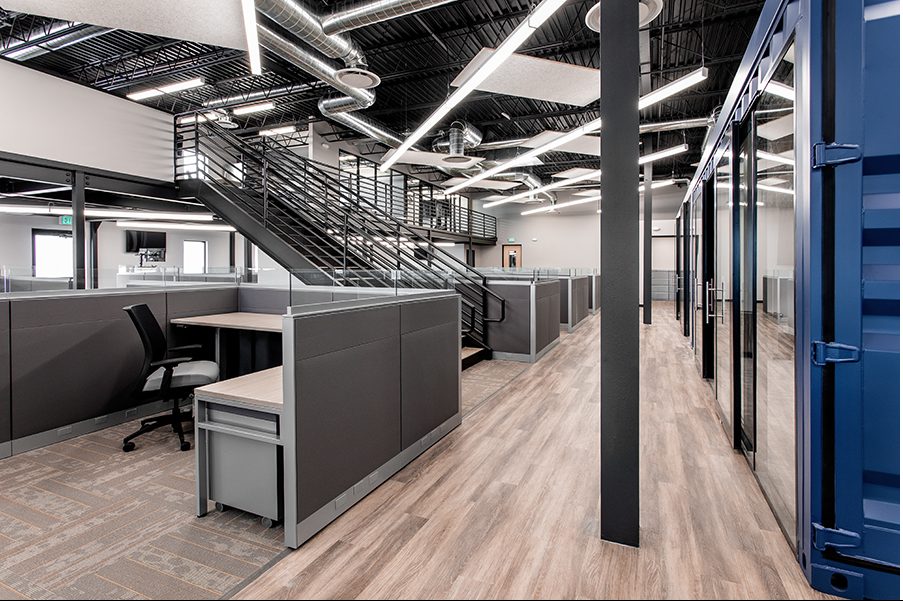 CAP Logistics Workplace Design by Environments Denver