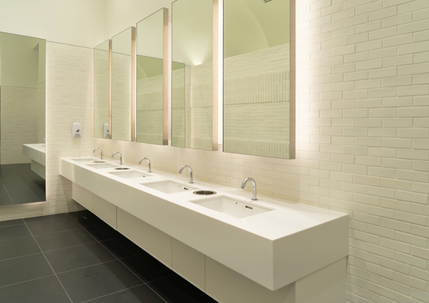 commercial bathroom design